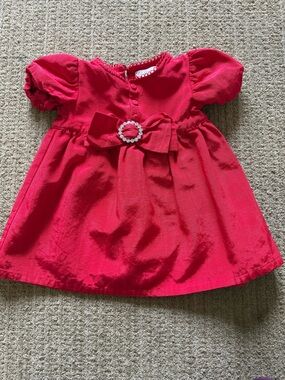 For Love & Lemons Bright Red Scalloped Trim Top